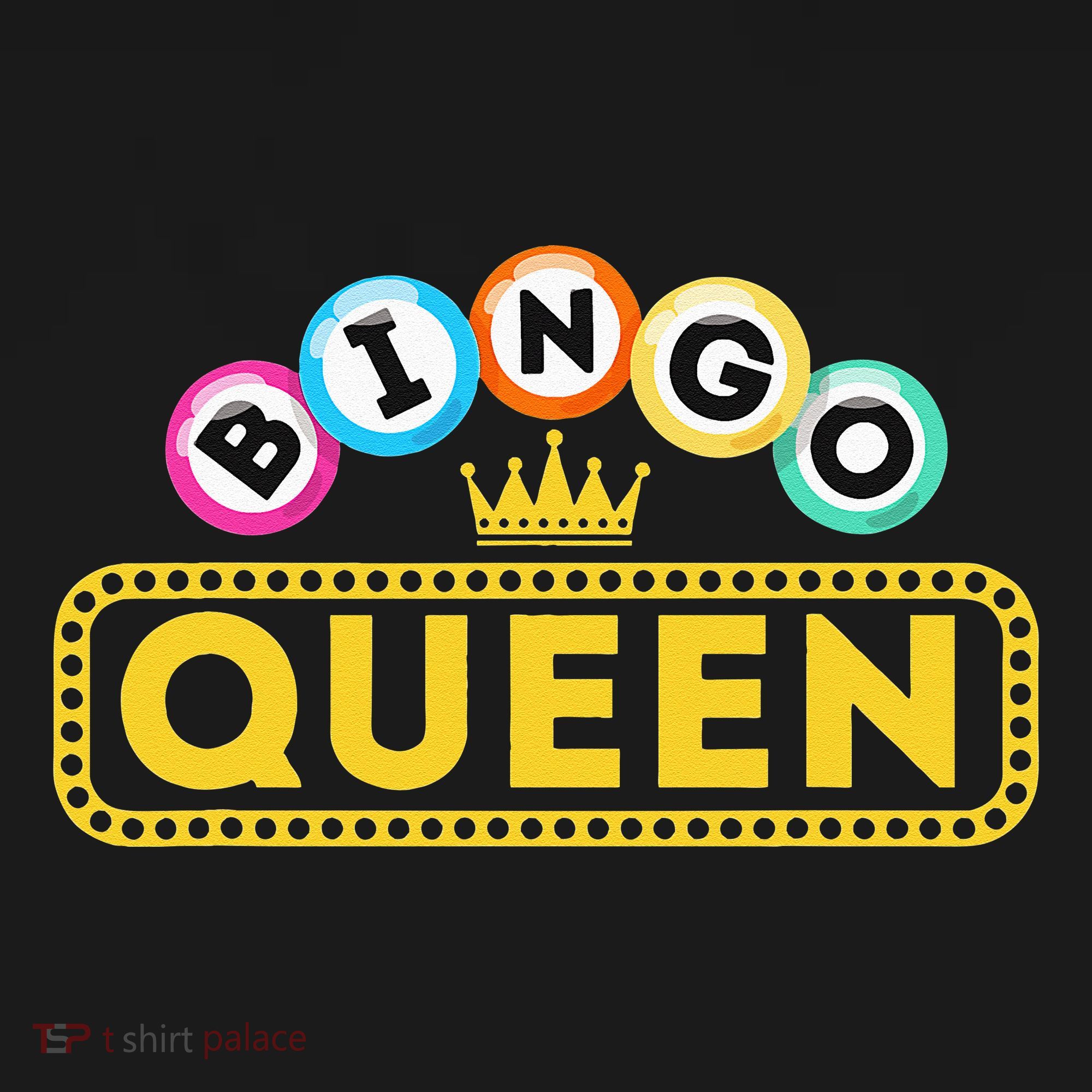 Bingo Queen Bingo Lover Gambler Gambling Women's Hoodie