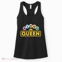 Bingo Queen Bingo Lover Gambler Gambling Women's Tank Top thumb 0
