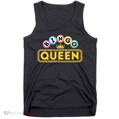 Bingo Queen Bingo Lover Gambler Gambling Tank Top