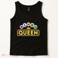 Bingo Queen Bingo Lover Gambler Gambling Tank Top thumb 2