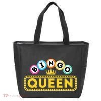 Bingo Queen Bingo Lover Gambler Gambling Tote Bag thumb 0