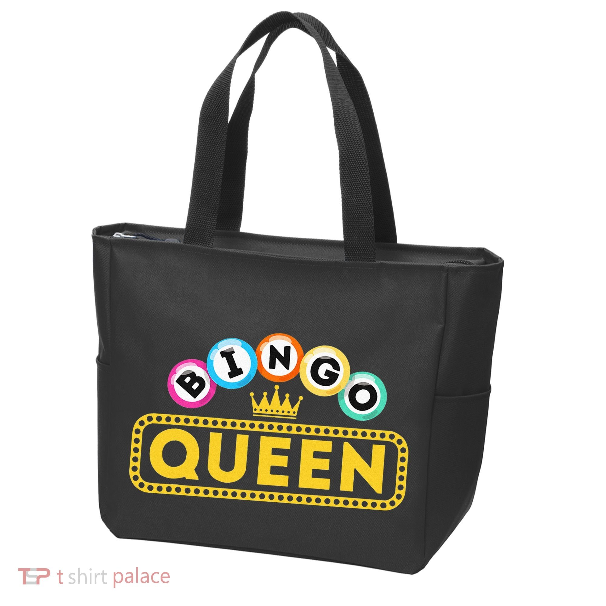 Bingo Queen Bingo Lover Gambler Gambling Tote Bag