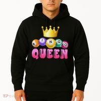 Bingo Queen Bingo Player Bingo Lover Bingo Hoodie thumb 2