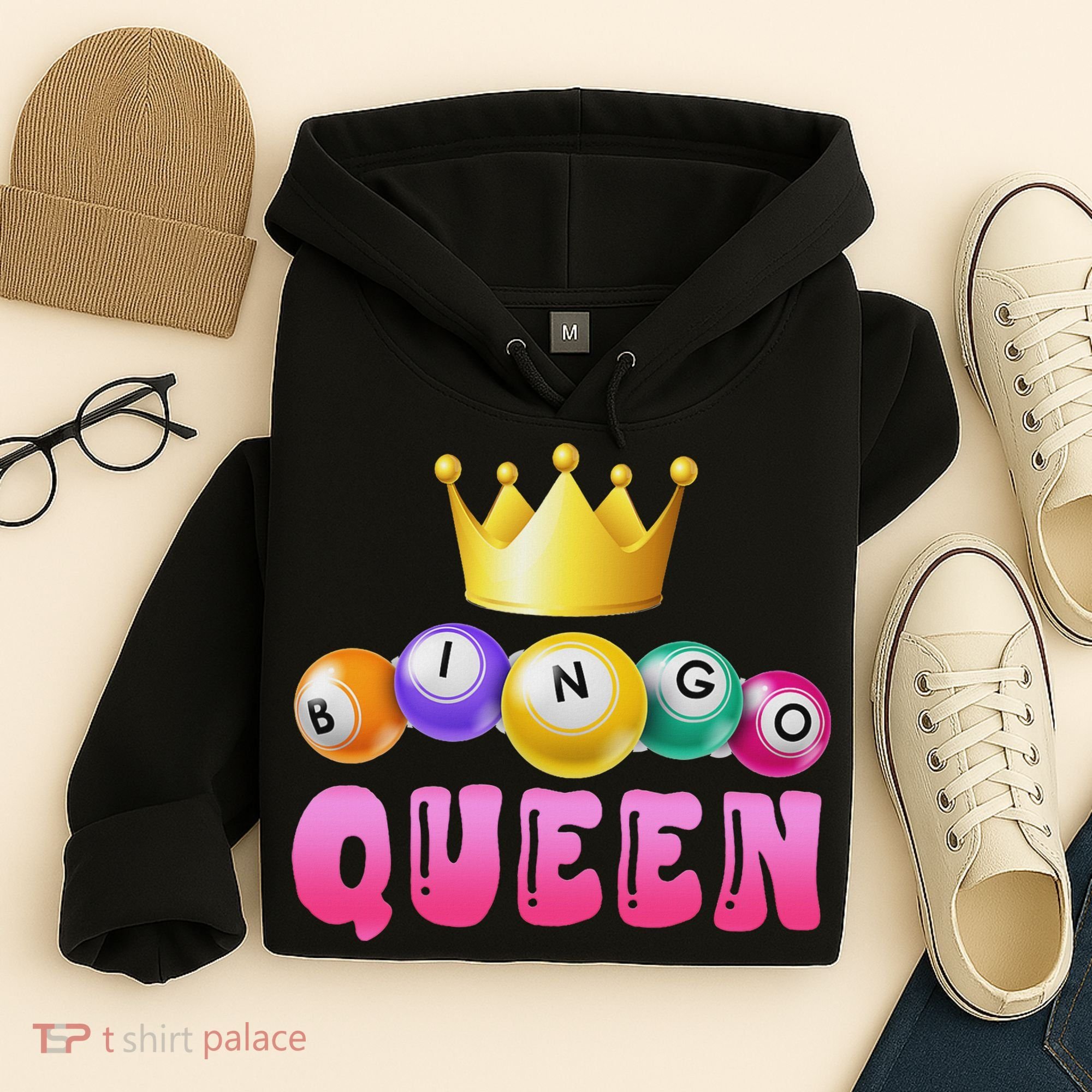 Bingo Queen Bingo Player Bingo Lover Bingo Hoodie