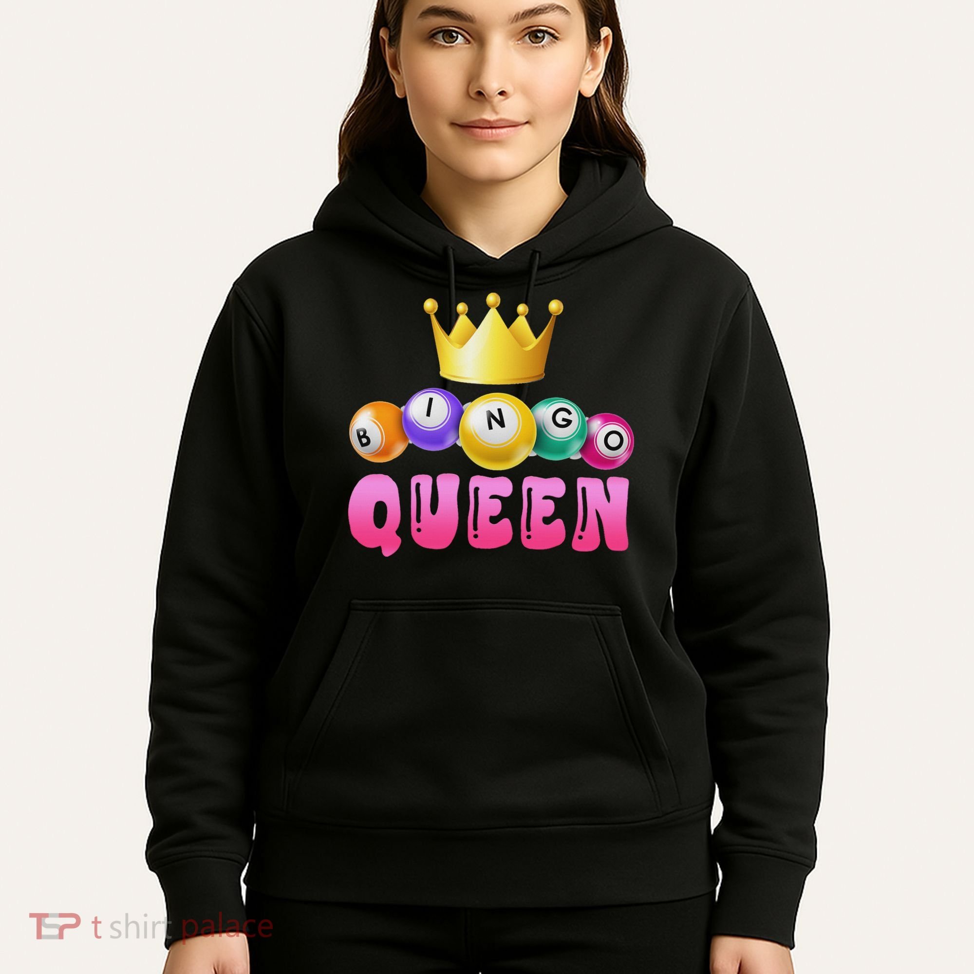 Bingo Queen Bingo Player Bingo Lover Bingo Hoodie