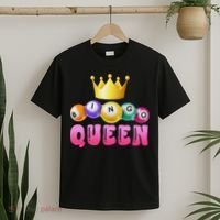 Bingo Queen Bingo Player Bingo Lover Bingo T-Shirt thumb 2
