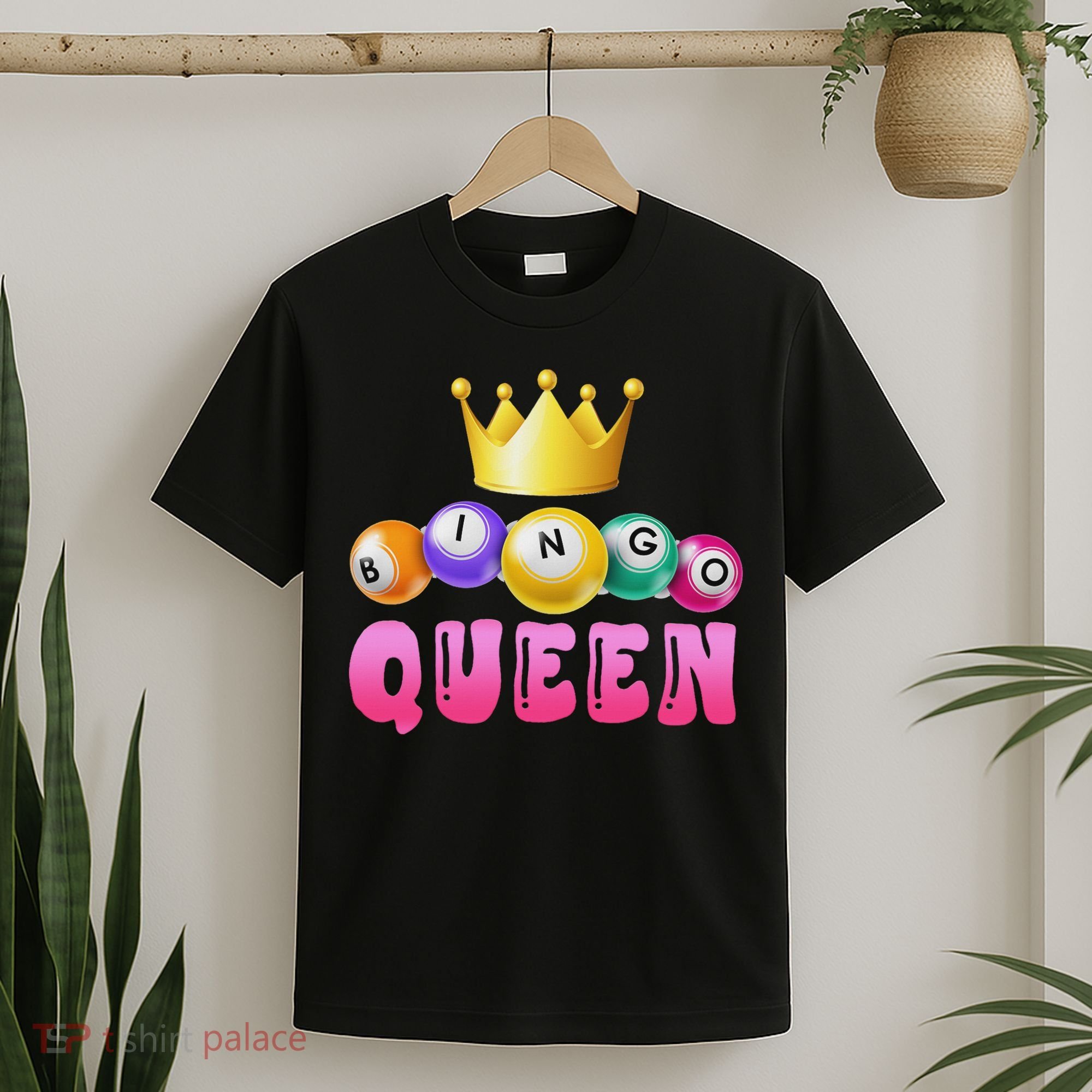 Bingo Queen Bingo Player Bingo Lover Bingo T-Shirt