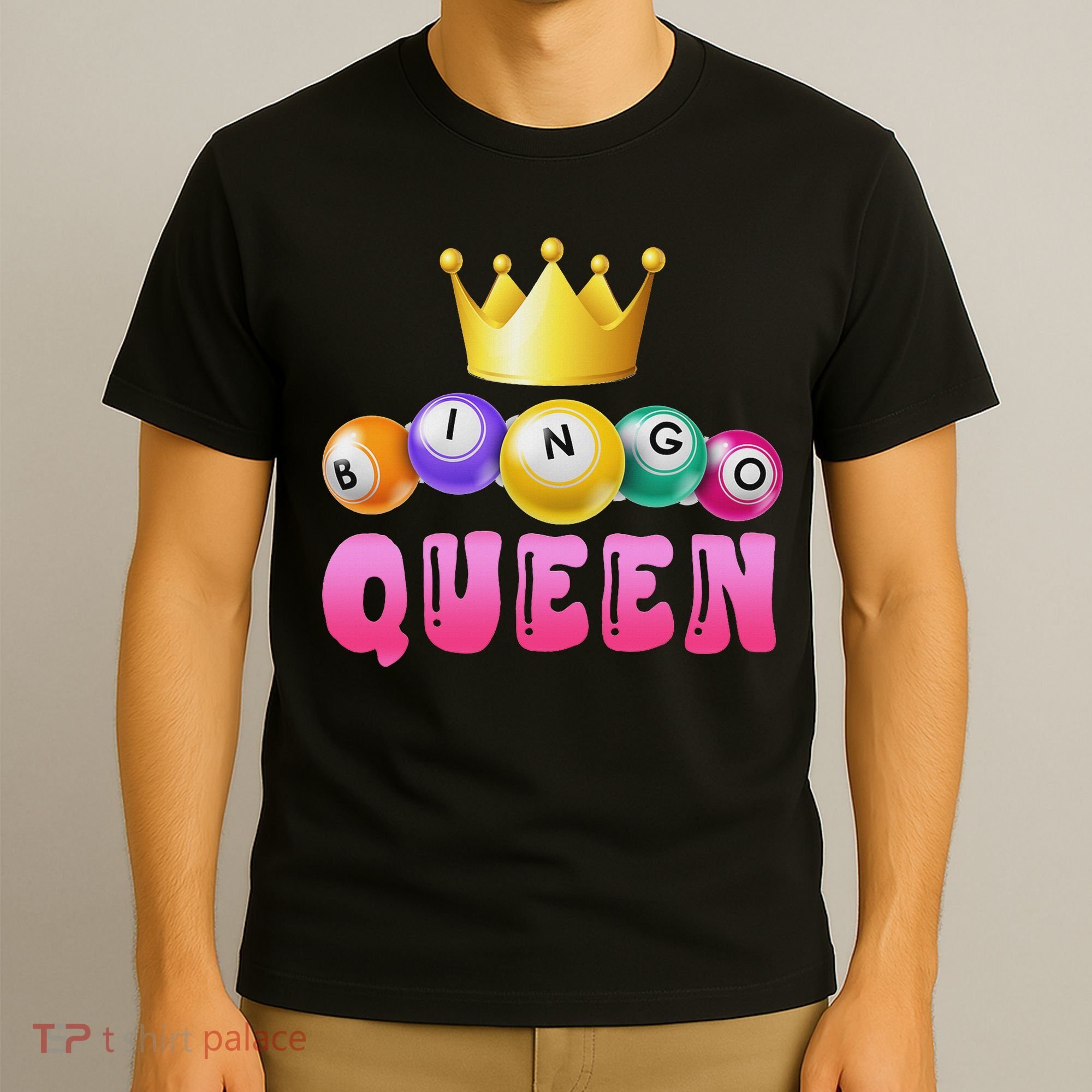 Bingo Queen Bingo Player Bingo Lover Bingo T-Shirt