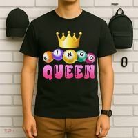 Bingo Queen Bingo Player Bingo Lover Bingo T-Shirt thumb 6