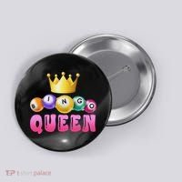 Bingo Queen Bingo Player Bingo Lover Bingo Button thumb 0