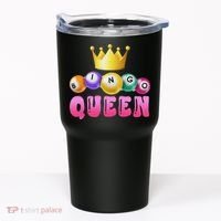 Bingo Queen Bingo Player Bingo Lover Bingo Tumbler thumb 0