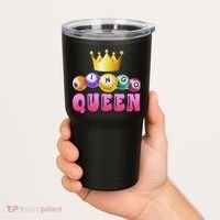 Bingo Queen Bingo Player Bingo Lover Bingo Tumbler thumb 2