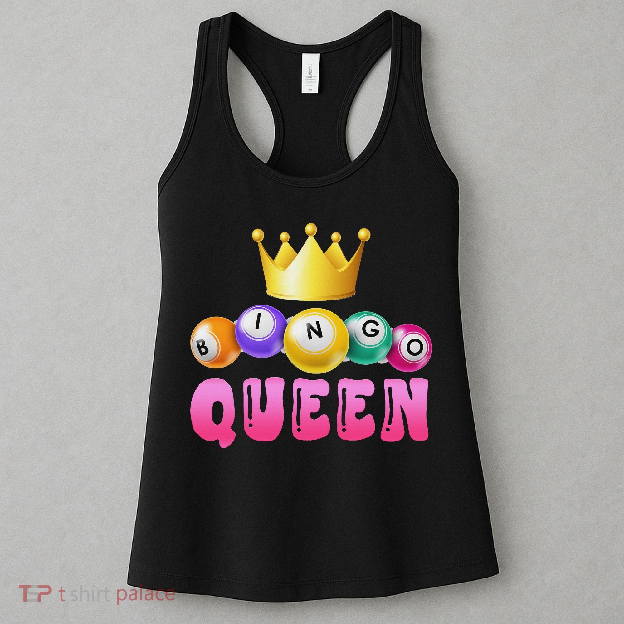 Bingo Queen Bingo Player Bingo Lover Bingo Women's Tank Top