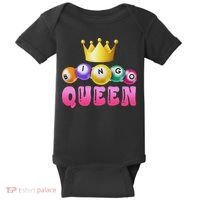 Bingo Queen Bingo Player Bingo Lover Bingo Baby Bodysuit thumb 0
