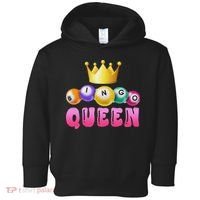 Bingo Queen Bingo Player Bingo Lover Bingo Toddler Hoodie thumb 0