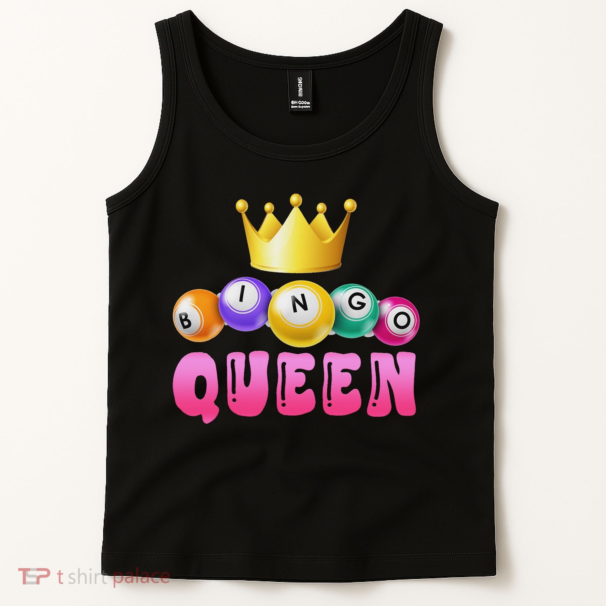 Bingo Queen Bingo Player Bingo Lover Bingo Tank Top