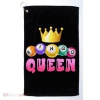 Bingo Queen Bingo Player Bingo Lover Bingo Golf Towel thumb 0
