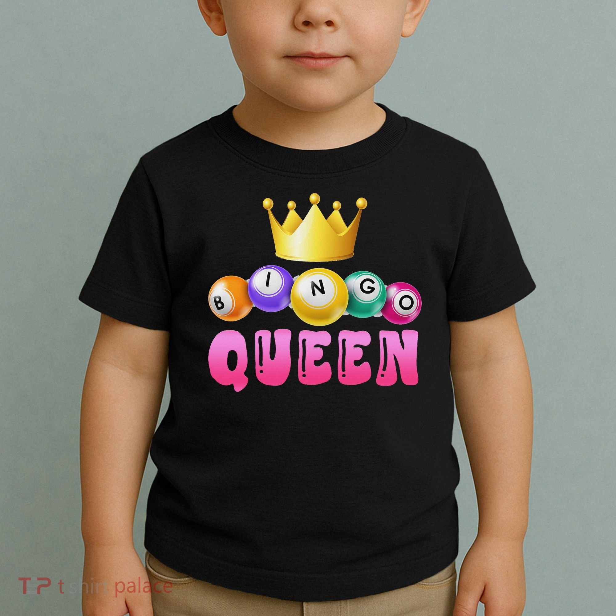 Bingo Queen Bingo Player Bingo Lover Bingo Toddler T-Shirt