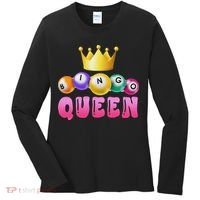 Bingo Queen Bingo Player Bingo Lover Bingo Women's Long Sleeve Shirt thumb 0