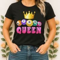 Bingo Queen Bingo Player Bingo Lover Bingo Women's T-Shirt thumb 2