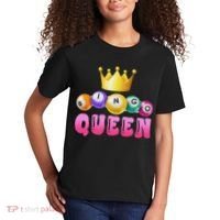 Bingo Queen Bingo Player Bingo Lover Bingo Kids T-Shirt thumb 2