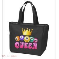 Bingo Queen Bingo Player Bingo Lover Bingo Tote Bag thumb 3
