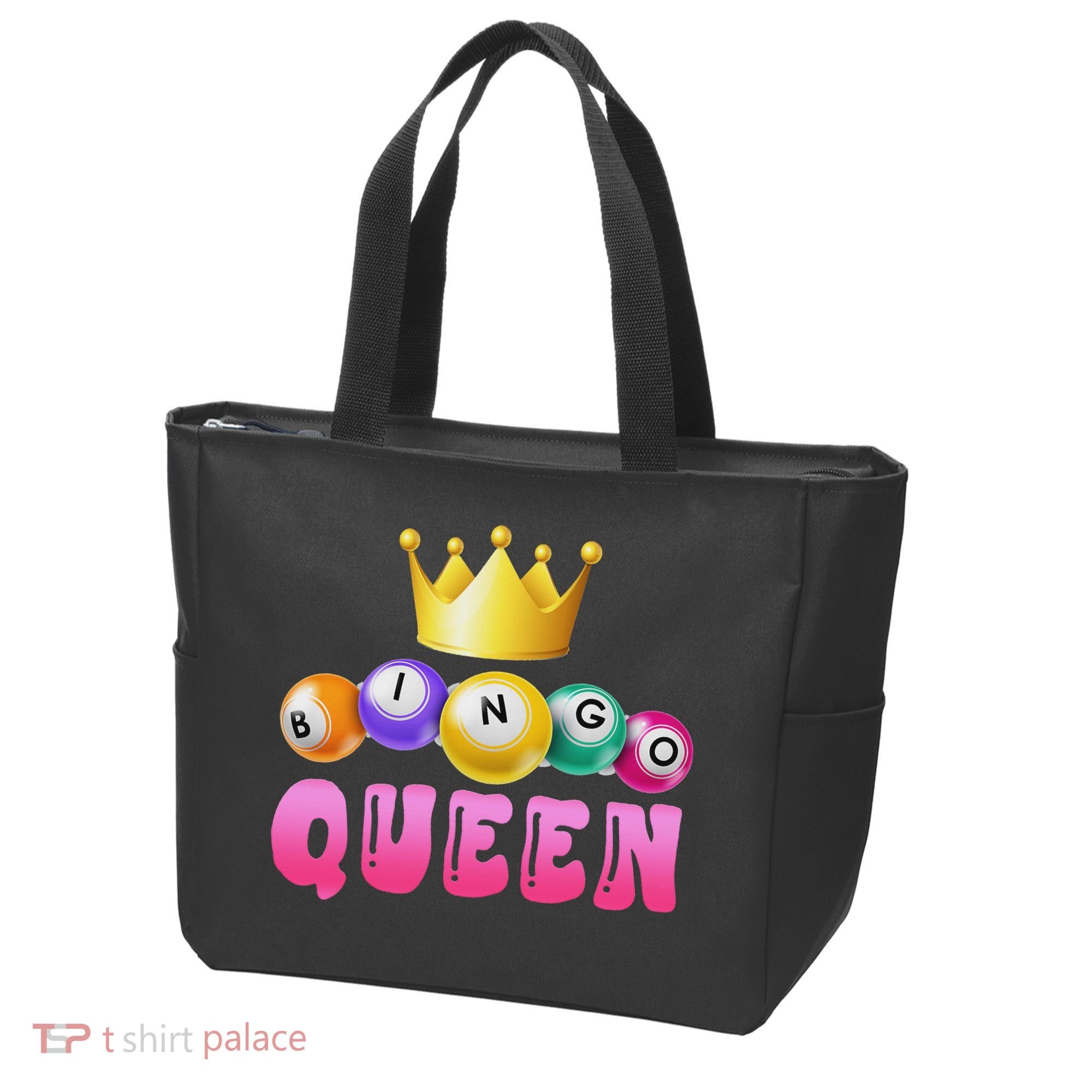 Bingo Queen Bingo Player Bingo Lover Bingo Tote Bag