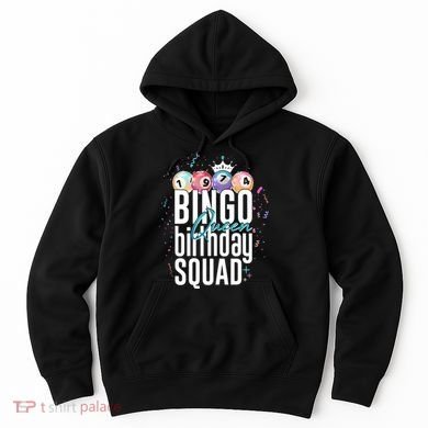 Bingo Queen Birthday Squad Hoodie