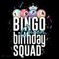 Bingo Queen Birthday Squad Hoodie thumb 7