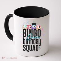 Bingo Queen Birthday Squad Coffee Mug thumb 0