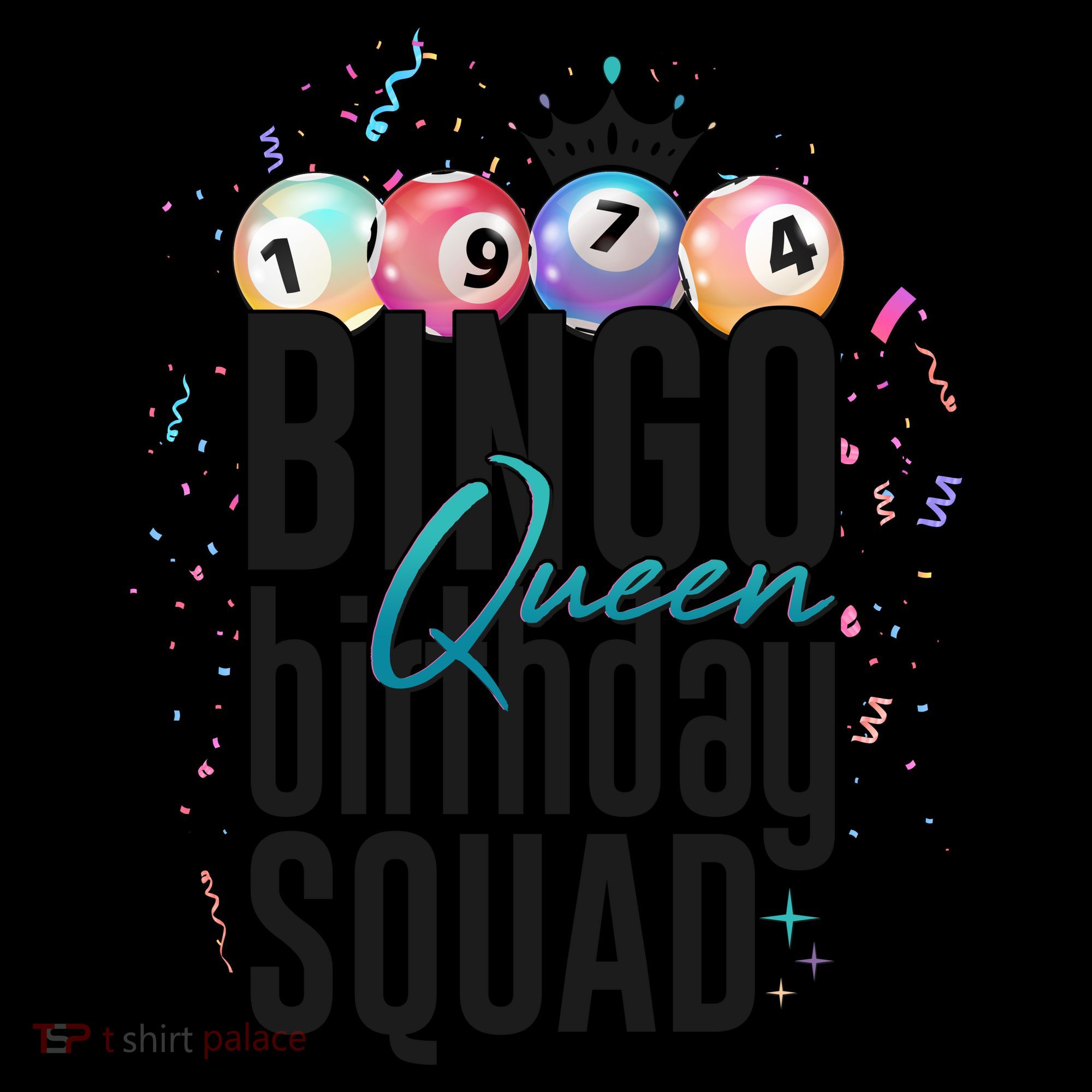 Bingo Queen Birthday Squad Coffee Mug