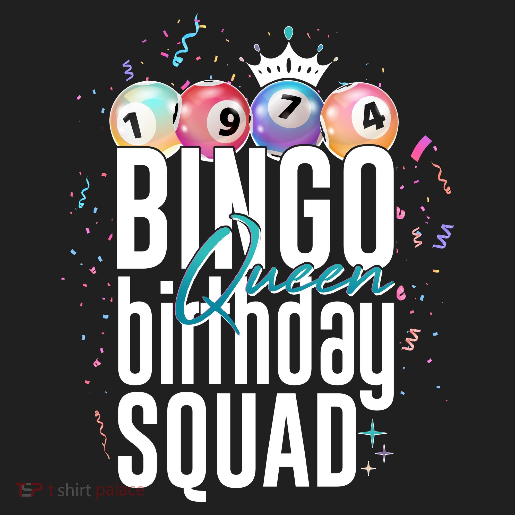 Bingo Queen Birthday Squad Beanie