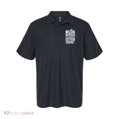 Bingo Queen Birthday Squad Polo