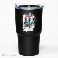 Bingo Queen Birthday Squad Tumbler thumb 0