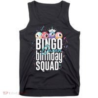 Bingo Queen Birthday Squad Tank Top thumb 0