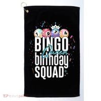 Bingo Queen Birthday Squad Golf Towel thumb 0