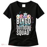 Bingo Queen Birthday Squad Women's T-Shirt thumb 0