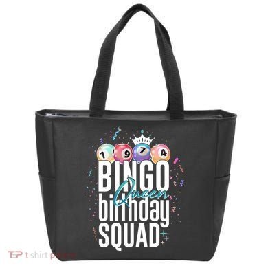 Bingo Queen Birthday Squad Tote Bag