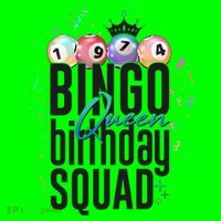 Bingo Queen Birthday Squad Coaster thumb 2