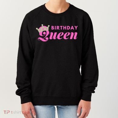 Birthday Queen Crown Women's Sweatshirt