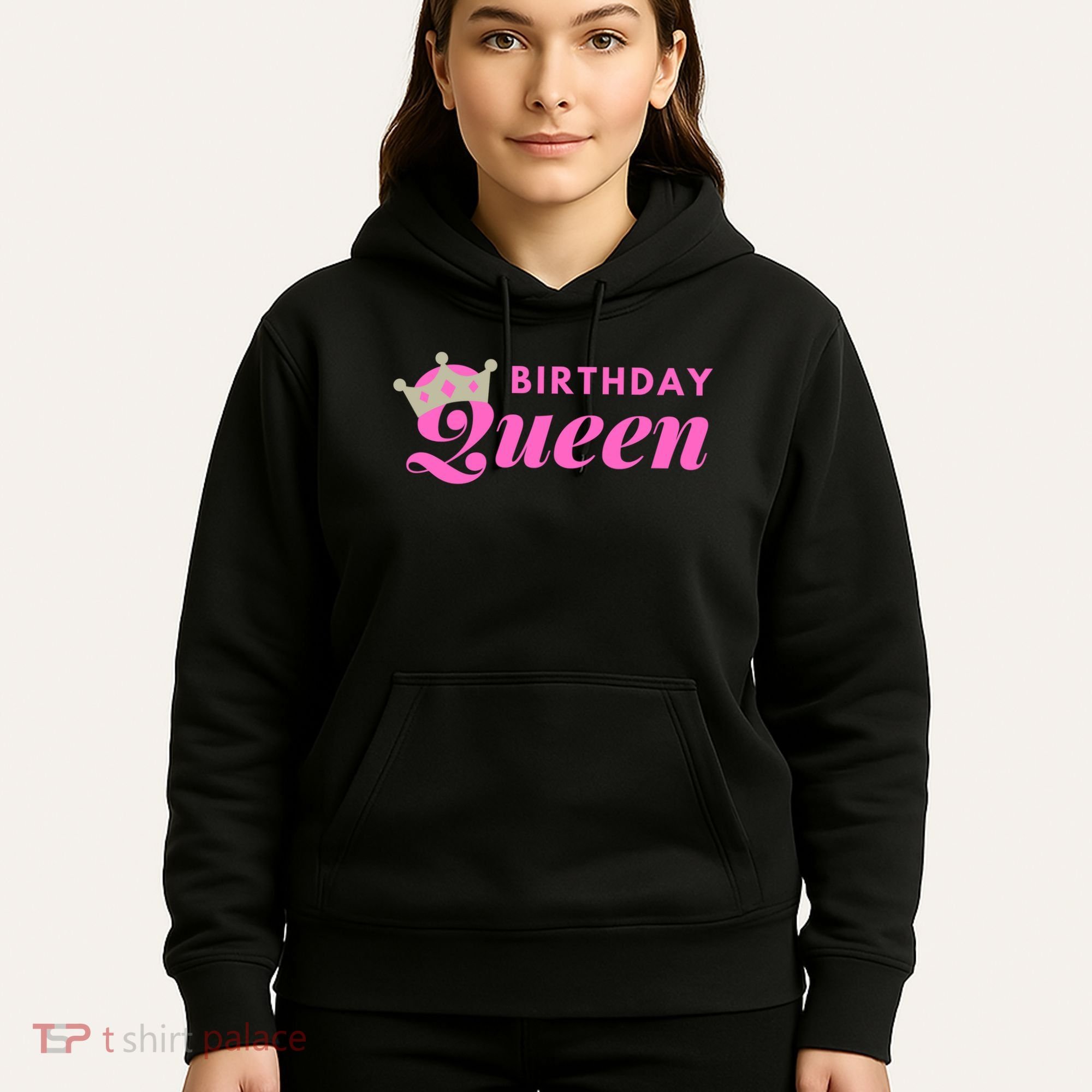 Birthday Queen Crown Hoodie