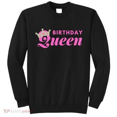 Birthday Queen Crown Sweatshirt