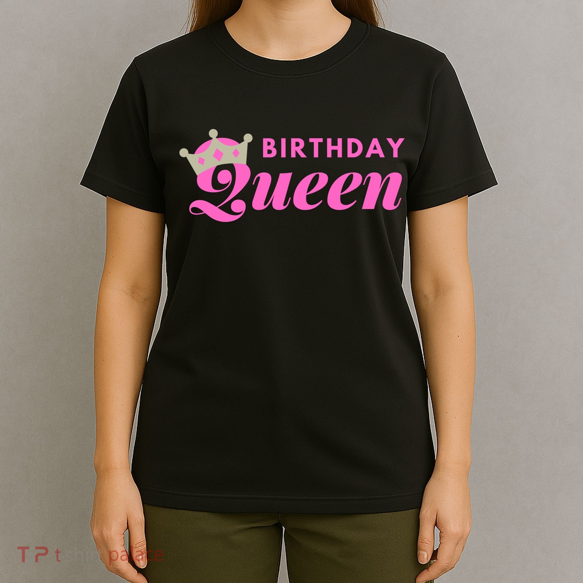 Birthday Queen Crown T-Shirt
