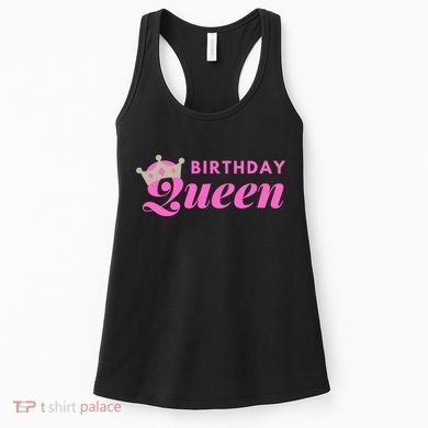 Birthday Queen Crown Women's Tank Top