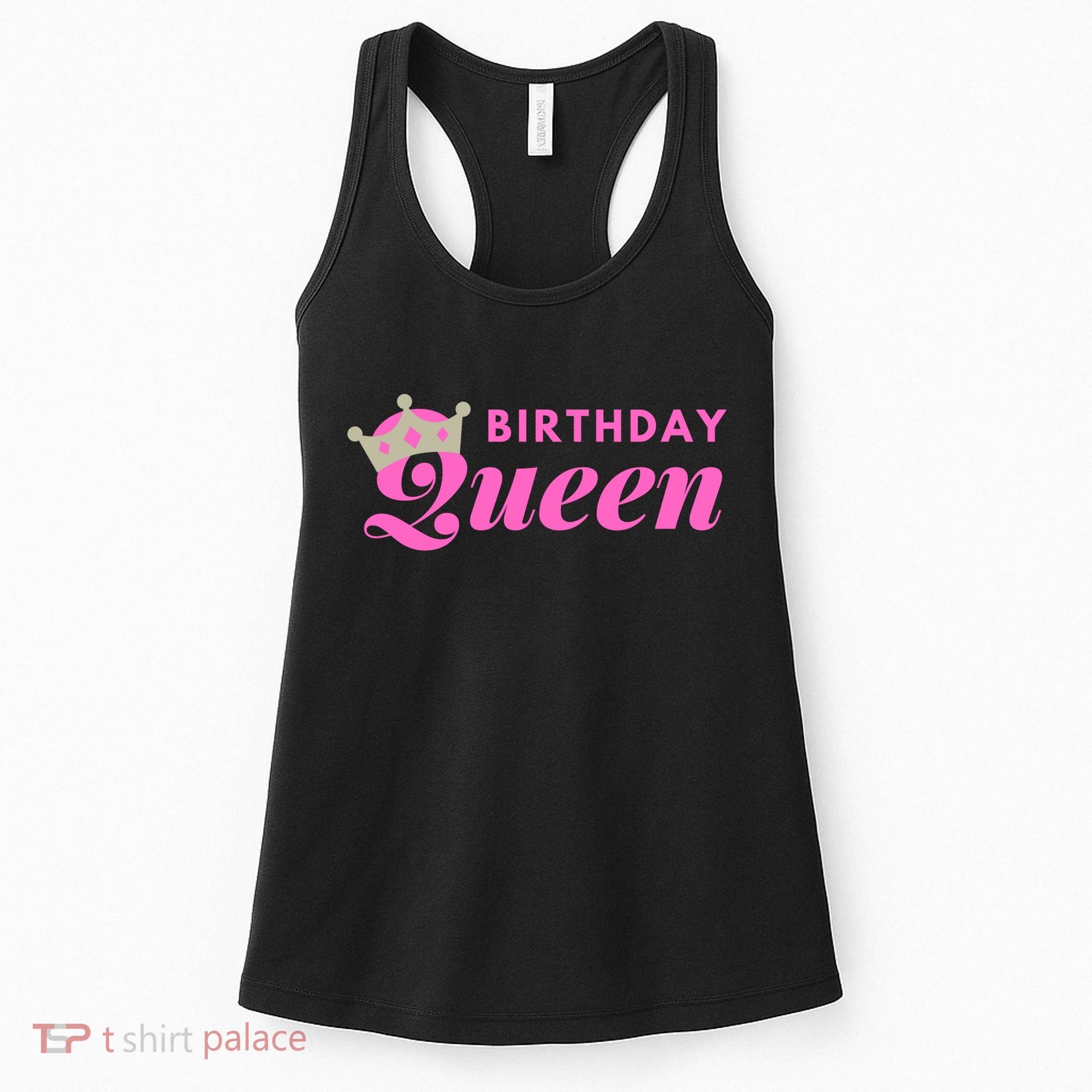 Birthday Queen Crown Women's Tank Top