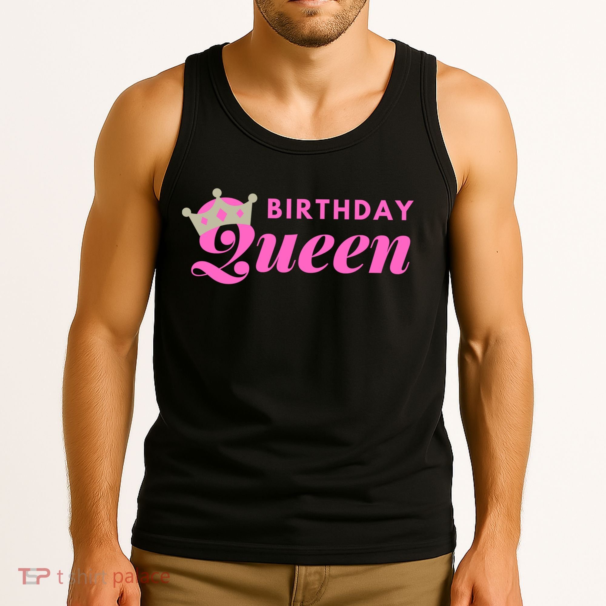 Birthday Queen Crown Tank Top