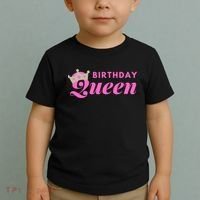 Birthday Queen Crown Toddler T-Shirt thumb 2