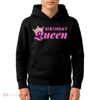 Birthday Queen Crown Kids Hoodie thumb 4