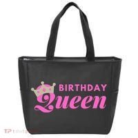 Birthday Queen Crown Tote Bag thumb 0
