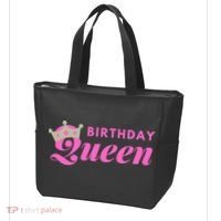 Birthday Queen Crown Tote Bag thumb 3